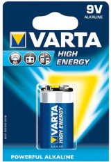 Varta High Energy 9V Alkaline batterij