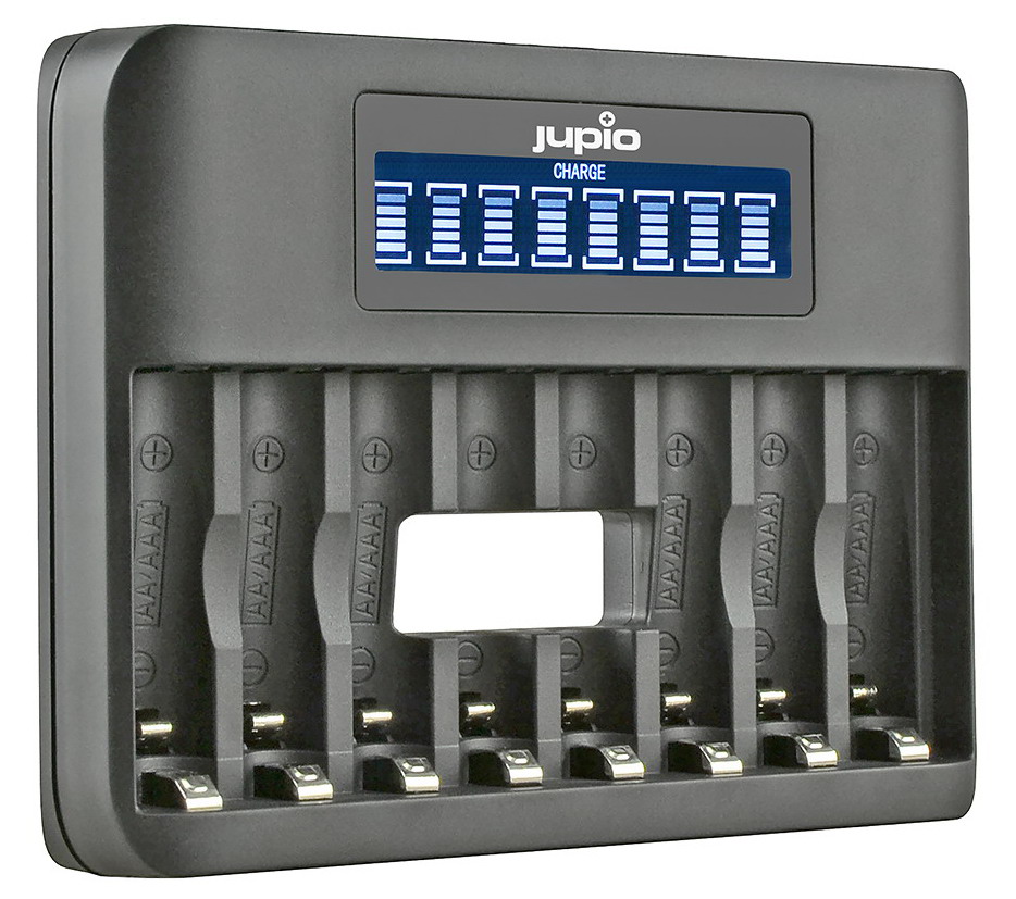 Eenheid Mysterie nek Jupio USB Octo Charger - snellader voor 1-8 x AA of AAA batterijen |  Saake-shop.be