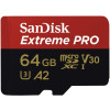 Sandisk microSDXC geheugenkaart - 64GB - ExtremePro