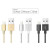 USB Lightning kabel - Nylon gevlochten - Premium kwaliteit - Goud