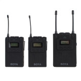 Boya UHF Duo Lavalier Microfoon Draadloos BY-WM8