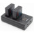 ChiliPower Panasonic DMW-BLG10 dubbellader voor 2 camera accu's (tegelijk)
