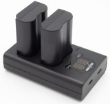 ChiliPower EN-EL15b Nikon USB Duo Kit - Camera accu set