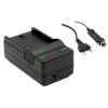 ChiliPower Sony NP-FM50 / NP-QM71 / NP-QM91 oplader - stopcontact en autolader