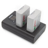 ChiliPower LP-E5 Canon USB Duo Kit - Camera accu set