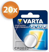 Varta CR2032 knoopcel batterij - 20 stuks Voordeelverpakking