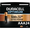 Duracell Optimum Alkaline AAA batterijen - 24 stuks