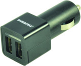 Duracell Snelle dubbele USB autolader