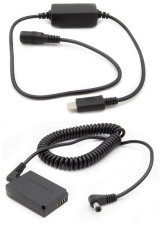 Dummy accu USB-C adapterset DR-E12 voor o.a. Canon EOS M en EOS M10
