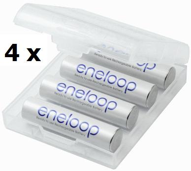 16 AAA Panasonic Eneloop batterijen - 750mAh | Saake-shop.be