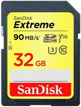 Sandisk SDHC geheugenkaart - 32GB - Extreme - U3