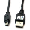 USB Kabel - USB naar Mini-Stekker Fuji1 - 3 meter